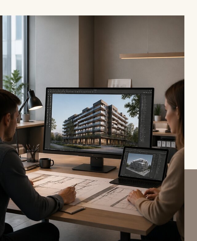 3D визуализация архитектуры и объектов строительства в Соликамске